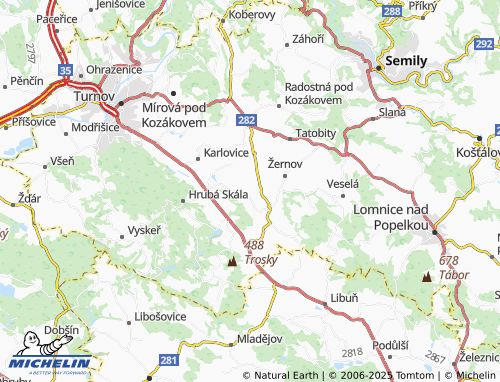 Carte MICHELIN Blatec - ViaMichelin
