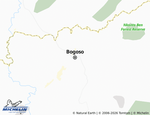 Mapa MICHELIN Bogoso - ViaMichelin