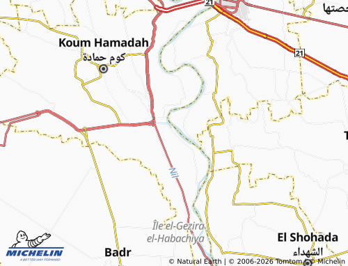 Mapa MICHELIN al-Dakhili - ViaMichelin