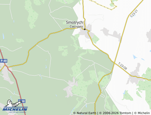 MICHELIN Karachkivtsi map - ViaMichelin