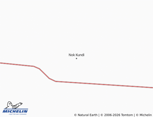 Mappa MICHELIN Nok Kundi - ViaMichelin