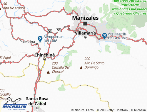 MICHELIN Llanitos map - ViaMichelin
