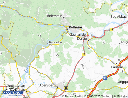 MICHELIN Thaldorf map - ViaMichelin
