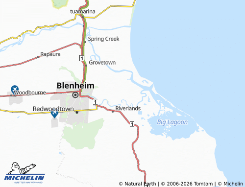 Mapa MICHELIN Dillons Point - ViaMichelin
