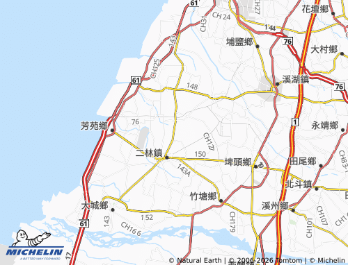 Mappa MICHELIN wang gong liao - ViaMichelin