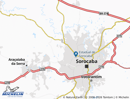 Mapa MICHELIN Jardim Sol Nascente - ViaMichelin