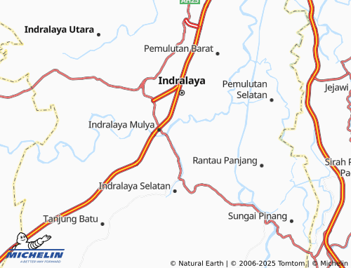 MICHELIN Sakatiga map - ViaMichelin