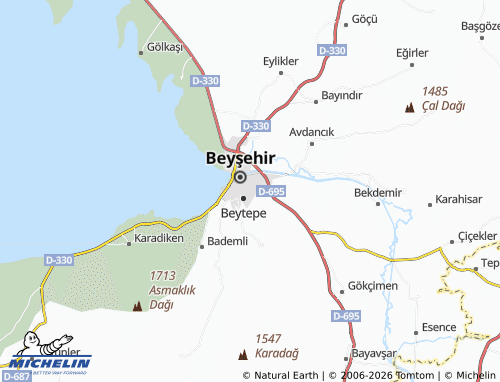 MICHELIN Esentepe map - ViaMichelin