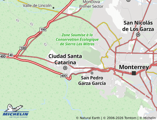 Mapa MICHELIN Privadas del Poniente 3 Sector - ViaMichelin