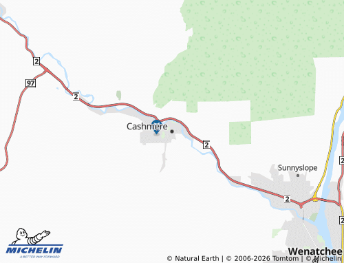 Mappa MICHELIN Cashmere - ViaMichelin