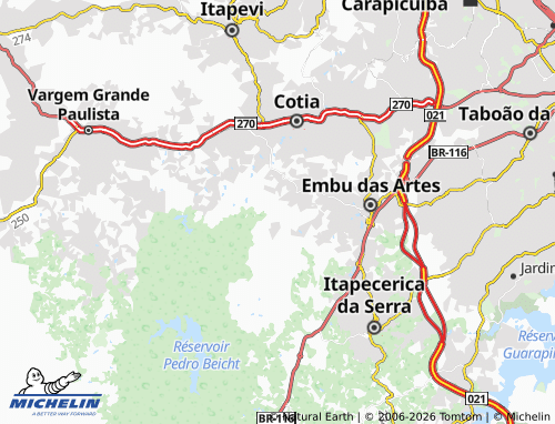 Mapa MICHELIN Itatuba - ViaMichelin