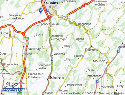 Mappa MICHELIN Pailly - ViaMichelin