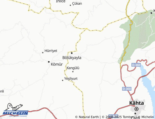 MICHELIN Cumhuriyet map - ViaMichelin
