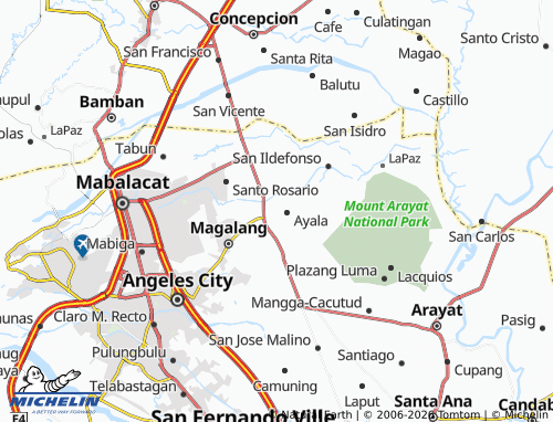 MICHELIN LaPaz map - ViaMichelin