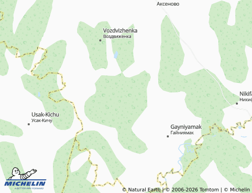 MICHELIN-Landkarte Irshat - ViaMichelin