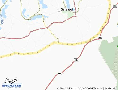 Mappa MICHELIN Gambisara - ViaMichelin