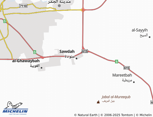 MICHELIN Sudah map - ViaMichelin