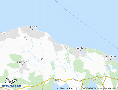 Mapa MICHELIN Dronningmølle - ViaMichelin