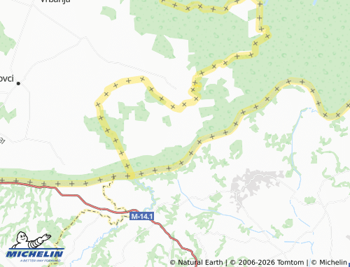 Carte MICHELIN Jamena - ViaMichelin