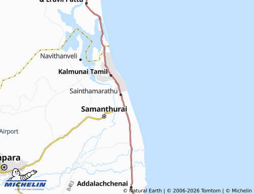 Mappa MICHELIN Sainthamaruthu 13 - ViaMichelin