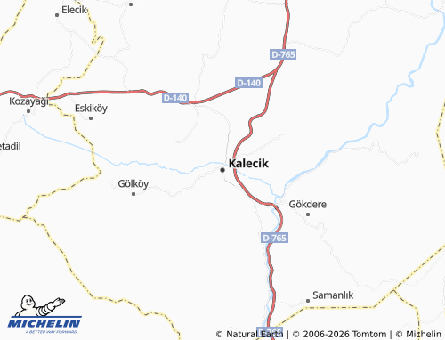 Kaart MICHELIN Kalecik - ViaMichelin