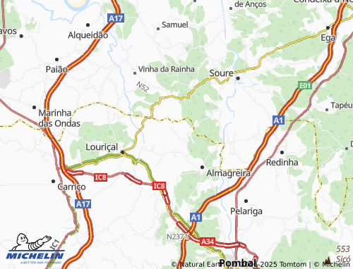 Mappa MICHELIN Carrascos - ViaMichelin