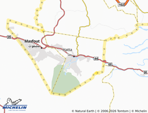 Carte MICHELIN Hatta - ViaMichelin