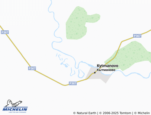 MICHELIN Bespalovo map - ViaMichelin