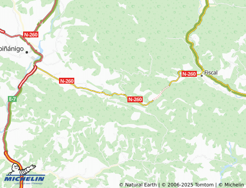 MICHELIN Fanlillo map - ViaMichelin