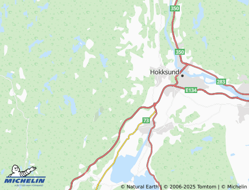 MICHELIN-Landkarte Ormåsen - ViaMichelin