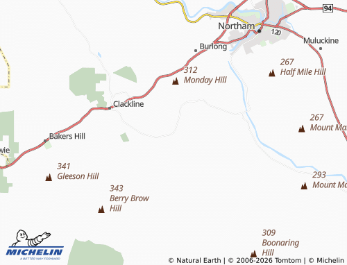Mapa MICHELIN Mokine - ViaMichelin