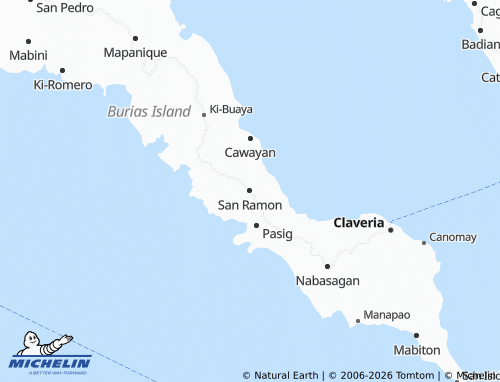 MICHELIN San Ramon map - ViaMichelin