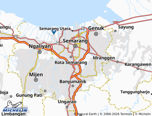 Carte MICHELIN Kaliwiru - ViaMichelin