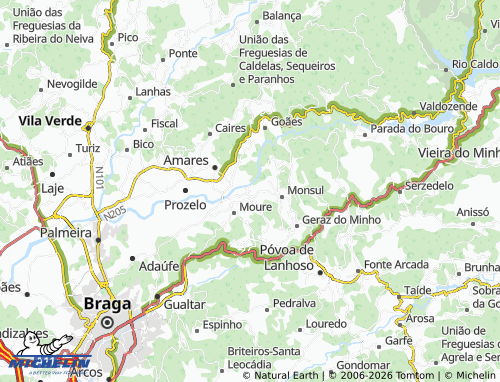 Mapa MICHELIN Laginha - ViaMichelin