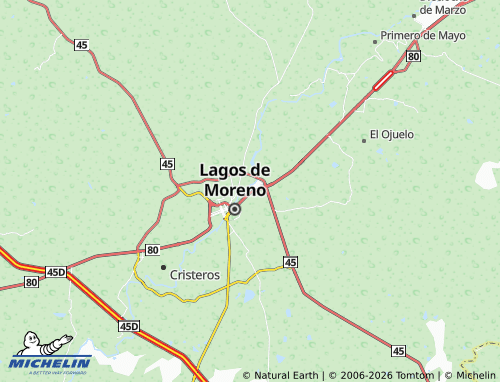 Mappa MICHELIN Pueblo de Moya - ViaMichelin