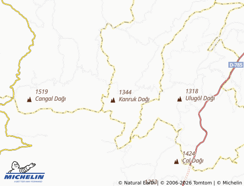MICHELIN Himmetoğlu map - ViaMichelin