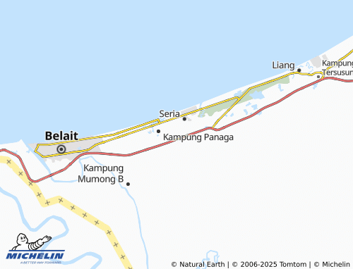 MICHELIN Kampung Lorong Tiga Selatan map - ViaMichelin