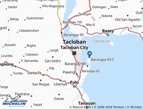 MICHELIN Abucay map - ViaMichelin