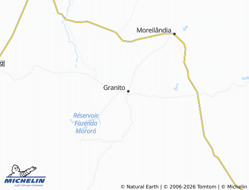 Mapa MICHELIN Jardim Novo Granito - ViaMichelin