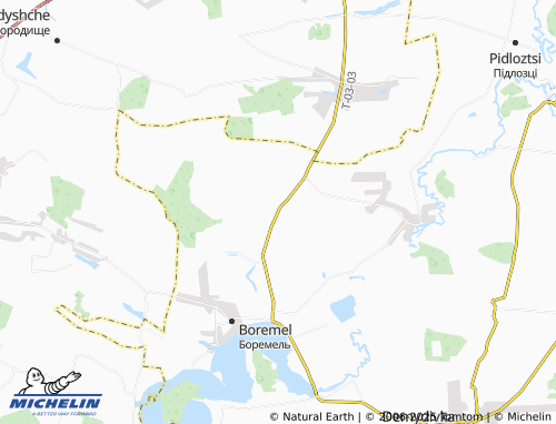 MICHELIN Zolochivka map - ViaMichelin