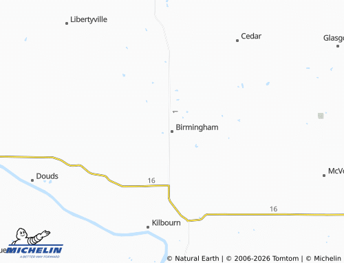 Carte MICHELIN Birmingham - ViaMichelin