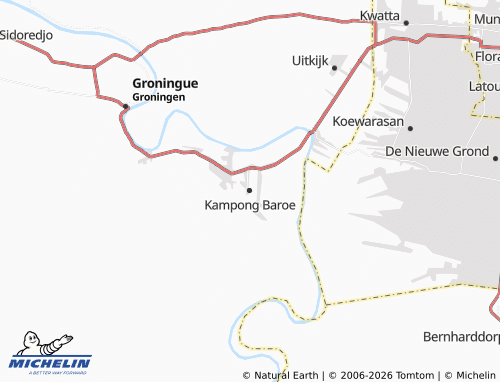 Mapa MICHELIN Kampong Baroe - ViaMichelin