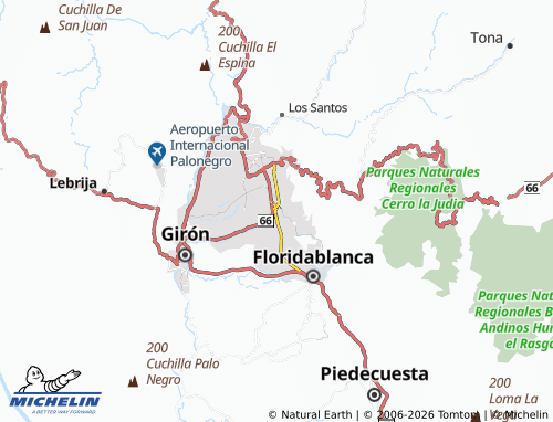 Mapa MICHELIN Antonia Santos Sur - ViaMichelin