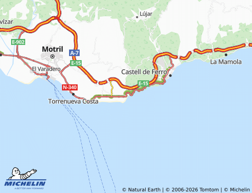MICHELIN-Landkarte Calahonda - ViaMichelin
