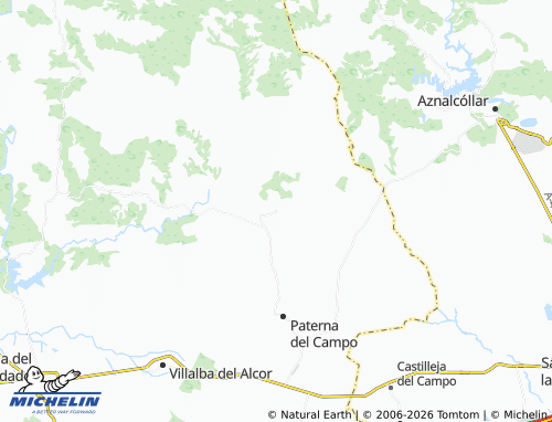 MICHELIN Tujena map - ViaMichelin