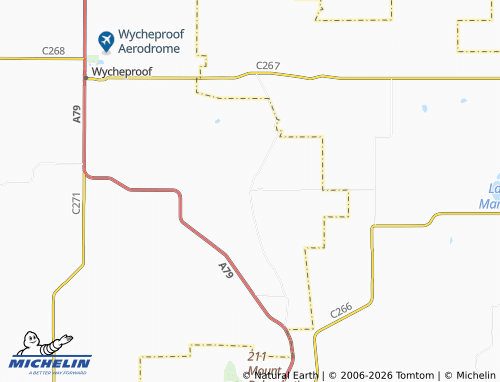 MICHELIN Glenloth map - ViaMichelin