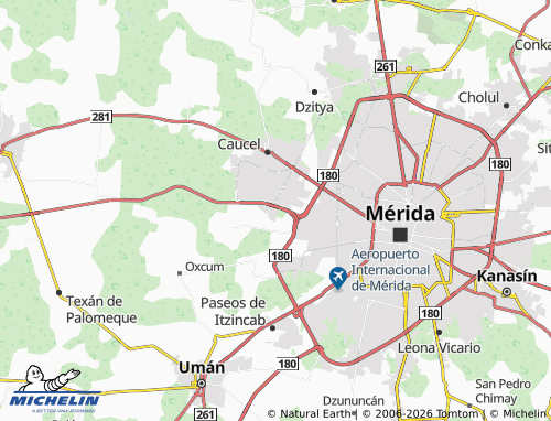 Mappa MICHELIN Gran Herradura Sur - ViaMichelin