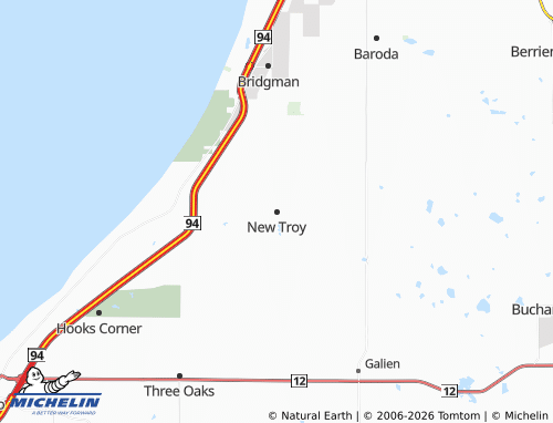 Mappa MICHELIN New Troy - ViaMichelin