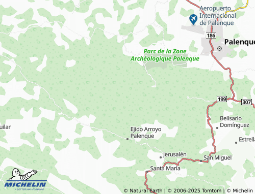 MICHELIN Ignacio Allende map - ViaMichelin