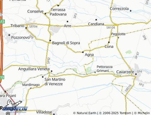 Kaart MICHELIN Campagnon - ViaMichelin